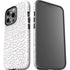 Elephant Print White iPhone 14 Pro Impact Case
