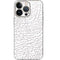 Elephant Print White iPhone 15 Pro Skin