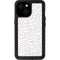 Elephant Print White iPhone 15 Waterproof Case