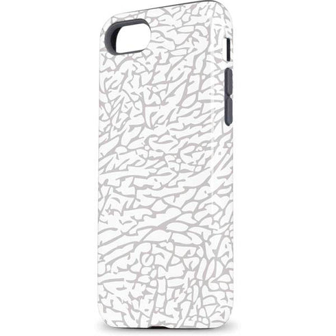 Elephant Print White iPhone 7 Pro Case