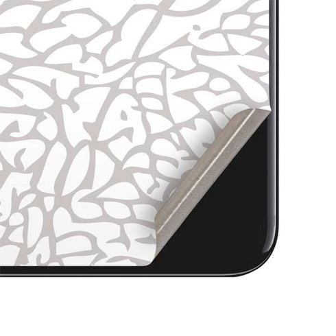 Elephant Print White iPhone SE (2nd & 3rd Gen) Skin