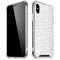 Elephant Print White iPhone XS Max Clear Case