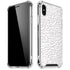 Elephant Print White iPhone XS Max Clear Case