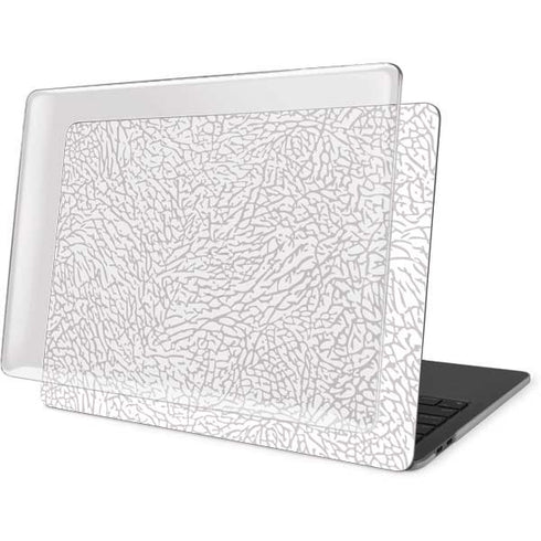 Elephant Print White MacBook Pro 13in (2020) Case plus Skin