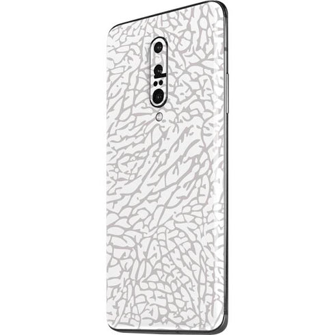 Elephant Print White OnePlus 7 Pro Skin