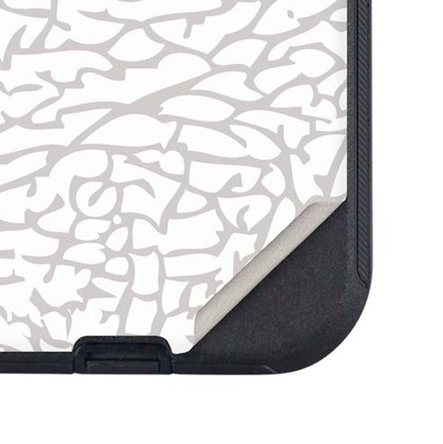 Elephant Print White Otterbox Defender iPhone Skin