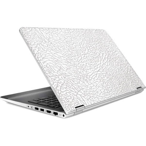 Elephant Print White HP Pavilion Skin