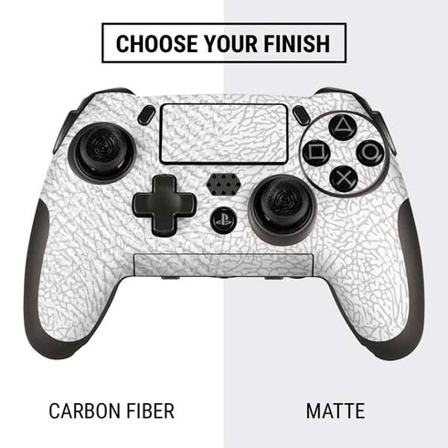 Elephant Print White PlayStation Scuf Vantage 2 Controller Skin