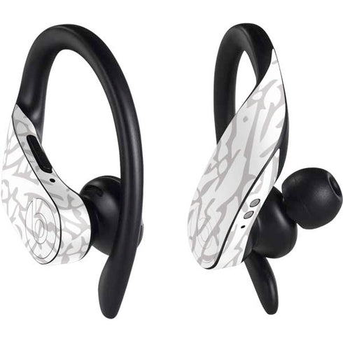 Elephant Print White PowerBeats Pro Skin