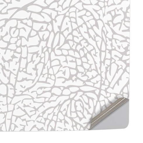 Elephant Print White PS5 Console Skin