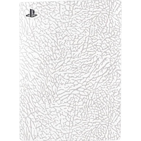 Elephant Print White PS5 Digital Edition Bundle Skin