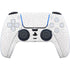 Elephant Print White PS5 Controller Skin