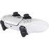 Elephant Print White PS5 Controller Skin