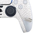 Elephant Print White PS5 Controller Skin