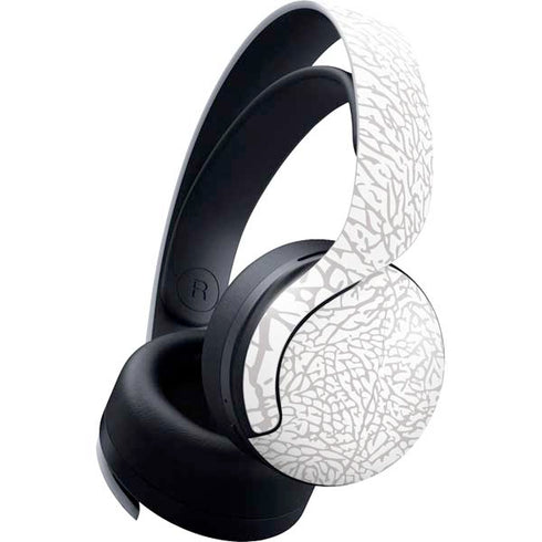 Elephant Print White PULSE 3D Wireless Headset for PS5 Skin