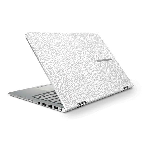 Elephant Print White HP Spectre Skin