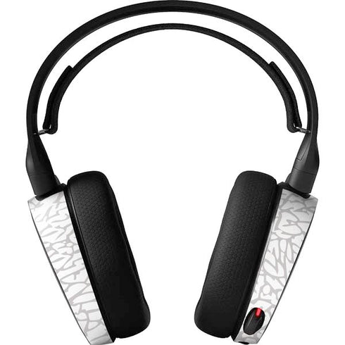 Elephant Print White SteelSeries Arctis 5 Skin