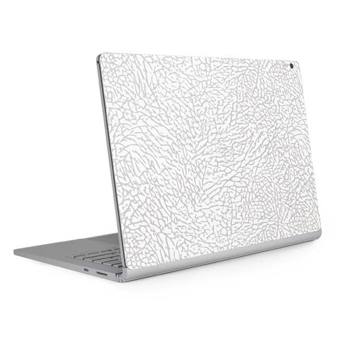 Elephant Print White Surface Book 2 15in Skin