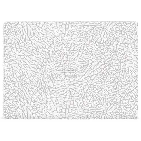 Elephant Print White Surface Laptop 2 Skin