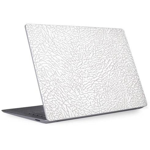 Elephant Print White Surface Laptop 3 13.5in Skin