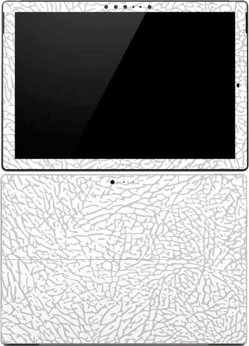 Elephant Print White Surface Pro 4 Skin