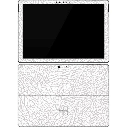 Elephant Print White Surface Pro 7 Skin