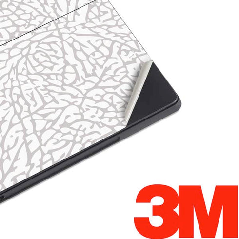 Elephant Print White Surface Pro 7 Skin