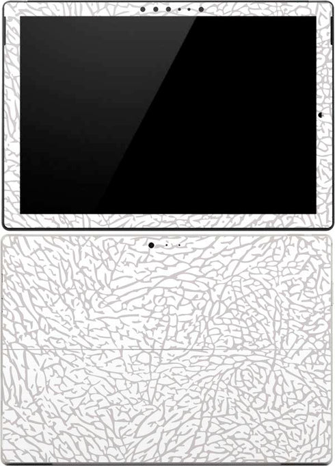 Elephant Print White Surface Pro (2017) Skin