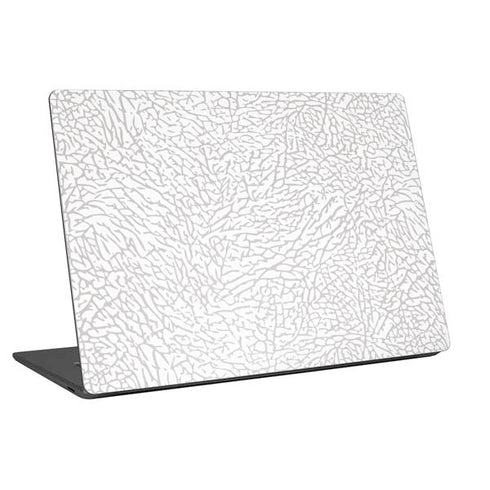 Elephant Print White Universal Laptop 11in (8.8 x 6.2in) Skin