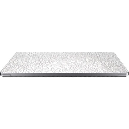 Elephant Print White Universal Laptop 12in (9.8 x 6.8in) Skin