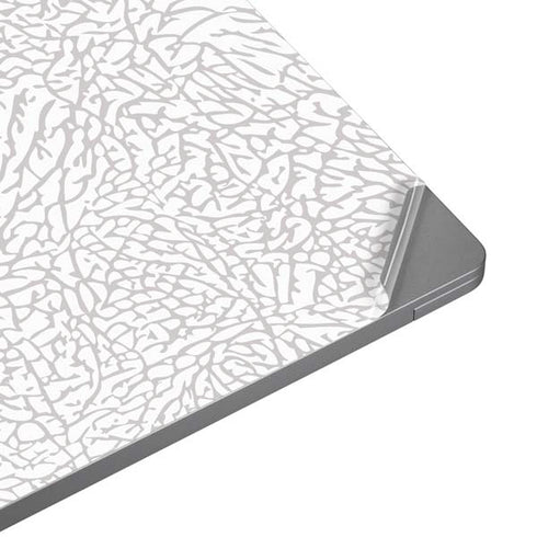 Elephant Print White Universal Laptop 12in (9.8 x 6.8in) Skin