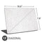 Elephant Print White Universal Laptop 13in (10.6 x 7.6in) Skin