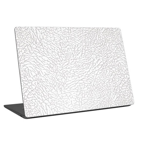 Elephant Print White Universal Laptop 18in (14.6 x 10.6in) Skin