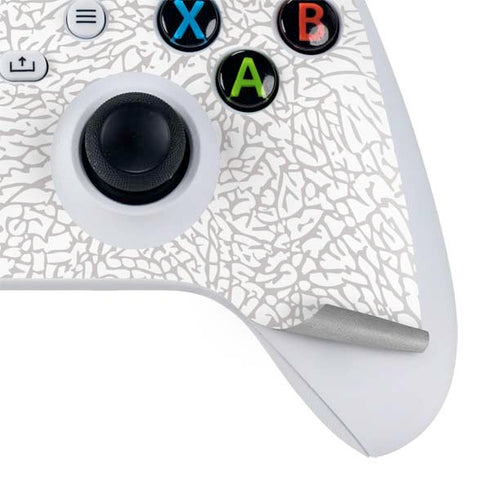 Elephant Print White Xbox Series S Skins