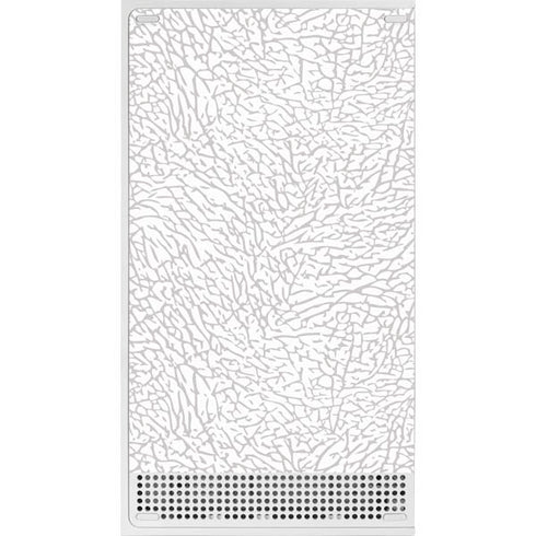 Elephant Print White Xbox Series S Console Skin