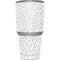 Elephant Print White Yeti 30oz Rambler Tumbler Skin