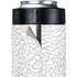 Elephant Print White Yeti Colster Can Insulator Skin