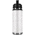 Elephant Print White YETI Rambler 26oz Bottle Skin