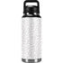 Elephant Print White YETI Rambler 36oz Bottle Skin
