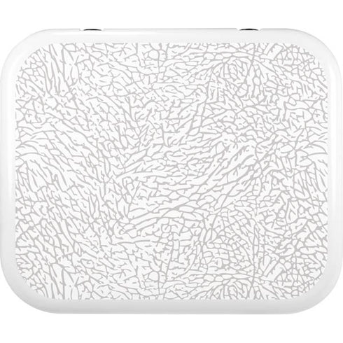 Elephant Print White YETI Roadie 24 Hard Cooler Skin