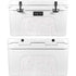 Elephant Print White YETI Tundra 45 Hard Cooler Skin