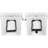 Elephant Print White YETI Tundra 45 Hard Cooler Skin