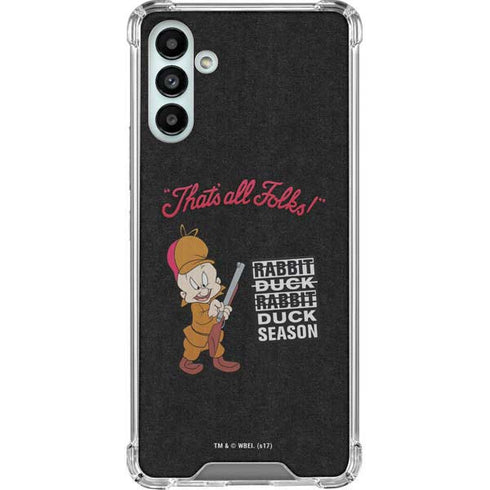 Looney Tunes Elmer Fudd Thats All Folks Galaxy A13 5G Clear Case
