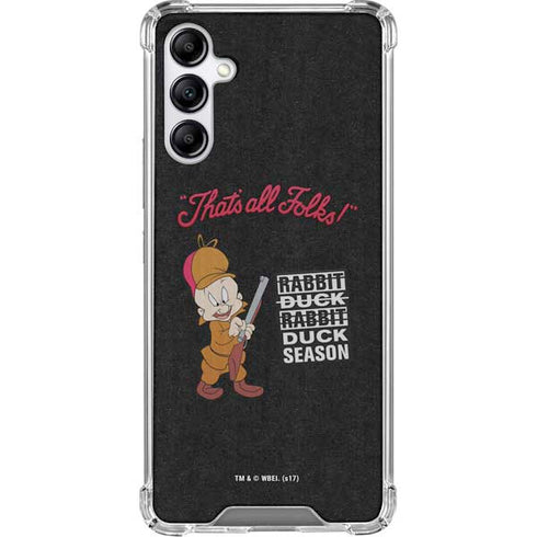 Looney Tunes Elmer Fudd Thats All Folks Galaxy A15 5G Clear Case