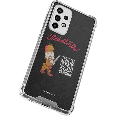 Looney Tunes Elmer Fudd Thats All Folks Galaxy A53 5G Clear Case