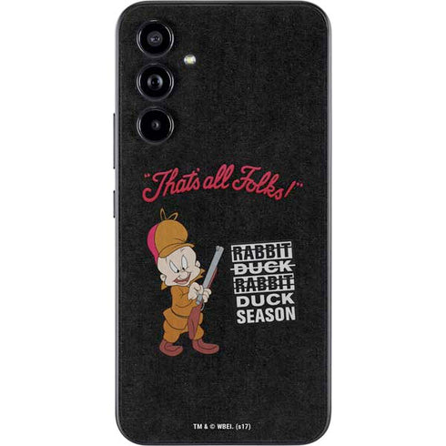 Looney Tunes Elmer Fudd Thats All Folks Galaxy A54 5G Skin