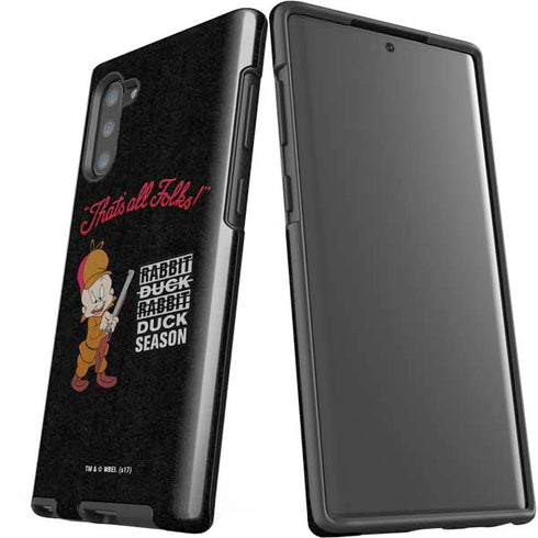 Looney Tunes Elmer Fudd Thats All Folks Galaxy Note 10 Pro Case