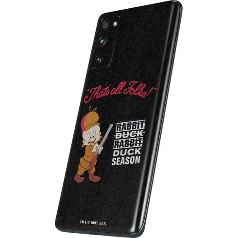 Looney Tunes Elmer Fudd Thats All Folks Galaxy S20 Fan Edition Skin