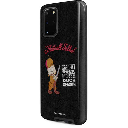 Looney Tunes Elmer Fudd Thats All Folks Galaxy S20 Plus Pro Case