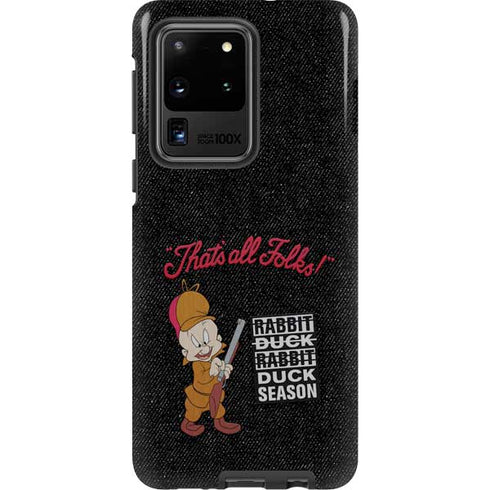Looney Tunes Elmer Fudd Thats All Folks Galaxy S20 Ultra 5G Pro Case